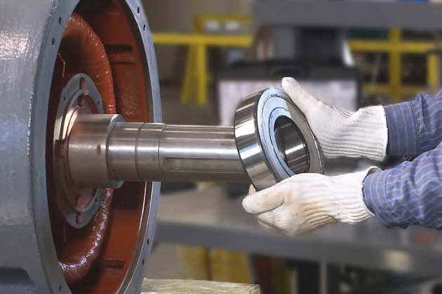 Замена подшипников насосного оборудования